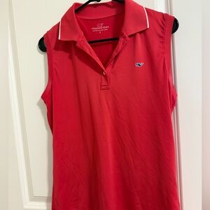 NWOT Vineyard Vines Women's Redish pink Sleeveless Top